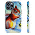 A Squirrel Decorates the Forest for Christmas - Impact Resistant Phone Case iPhone 13 Pro Max Glossy